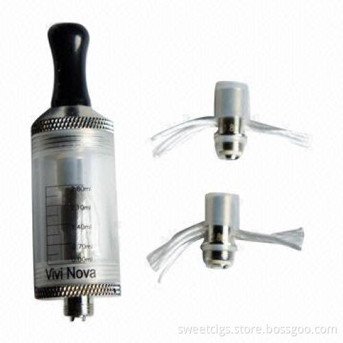 3.5mL ViViNova Tank Clearomizers with 8/2.4/2.8 Ohms Coil Placement